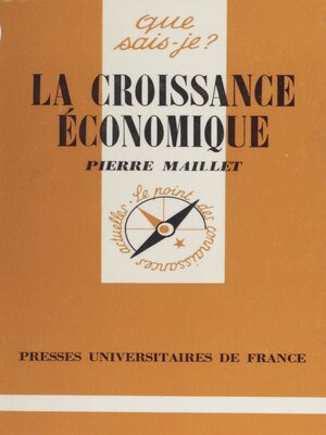 cover image of La Croissance économique